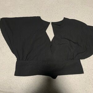 Elegant Black Women's Top